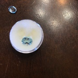 Stunning aquamarine gemstone